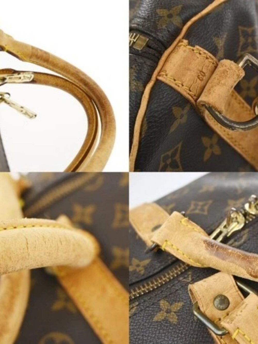 LOUIS VUITTON Keepall Bandouliere 60 2Way Hand Bag Monogram Brown M41412 11YH929 - Picture 9 of 16